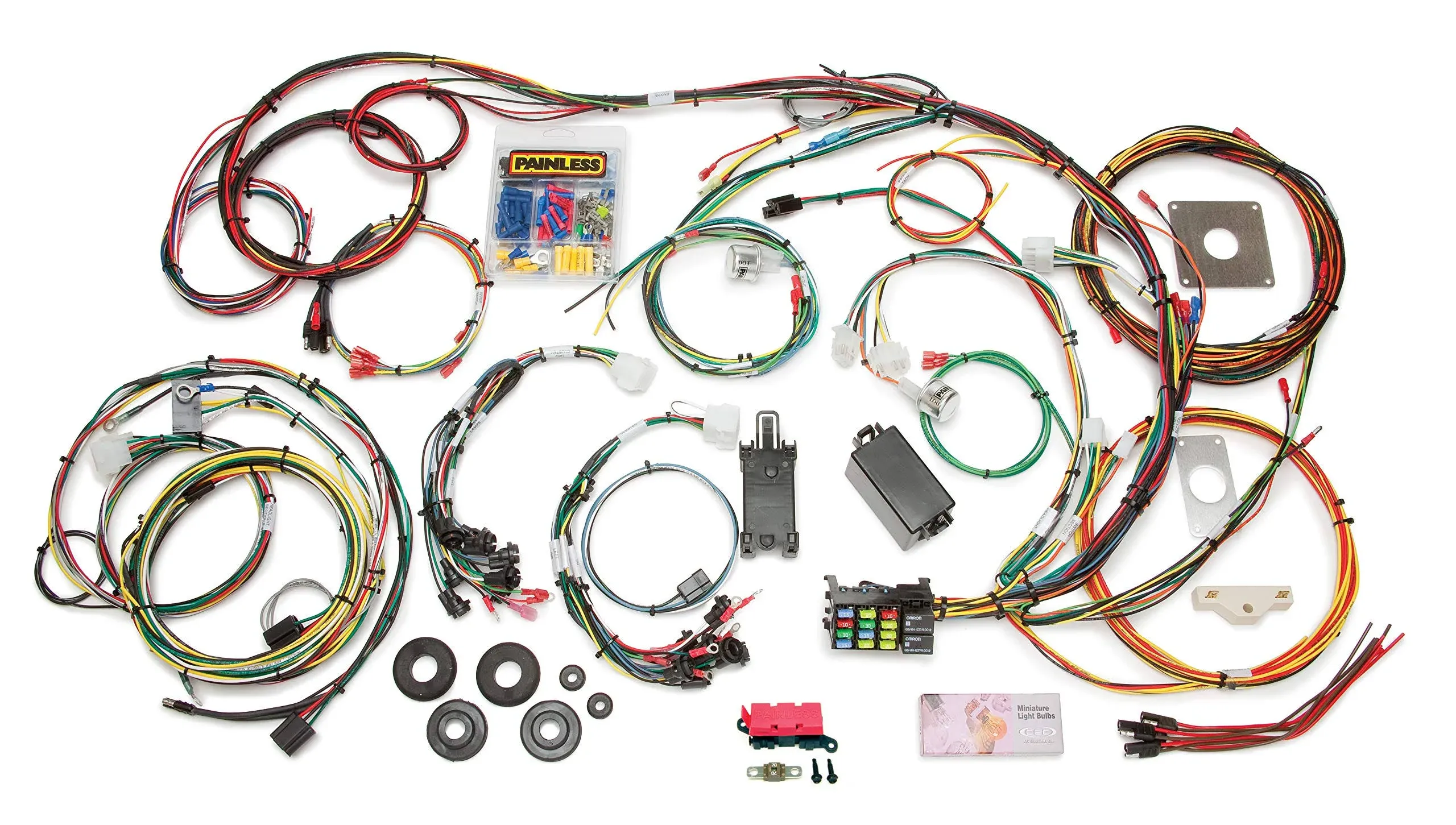 1964 Ford Falcon Sedan Delivery Chassis Wire Harness - Direct Fit, Kit 20120 by Painless®