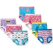 DC Comics Unisex Baby Toddler Potty Training Pants with Superman, Batman & Wonder Woman with Success Chart & Stickers