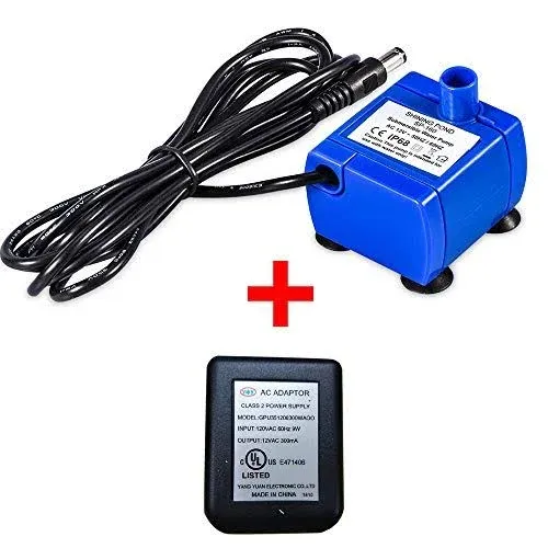 DDZ Pet Water Pump, Cat Water Fountains Pump Compatible Motor, for Pet Drinking ...