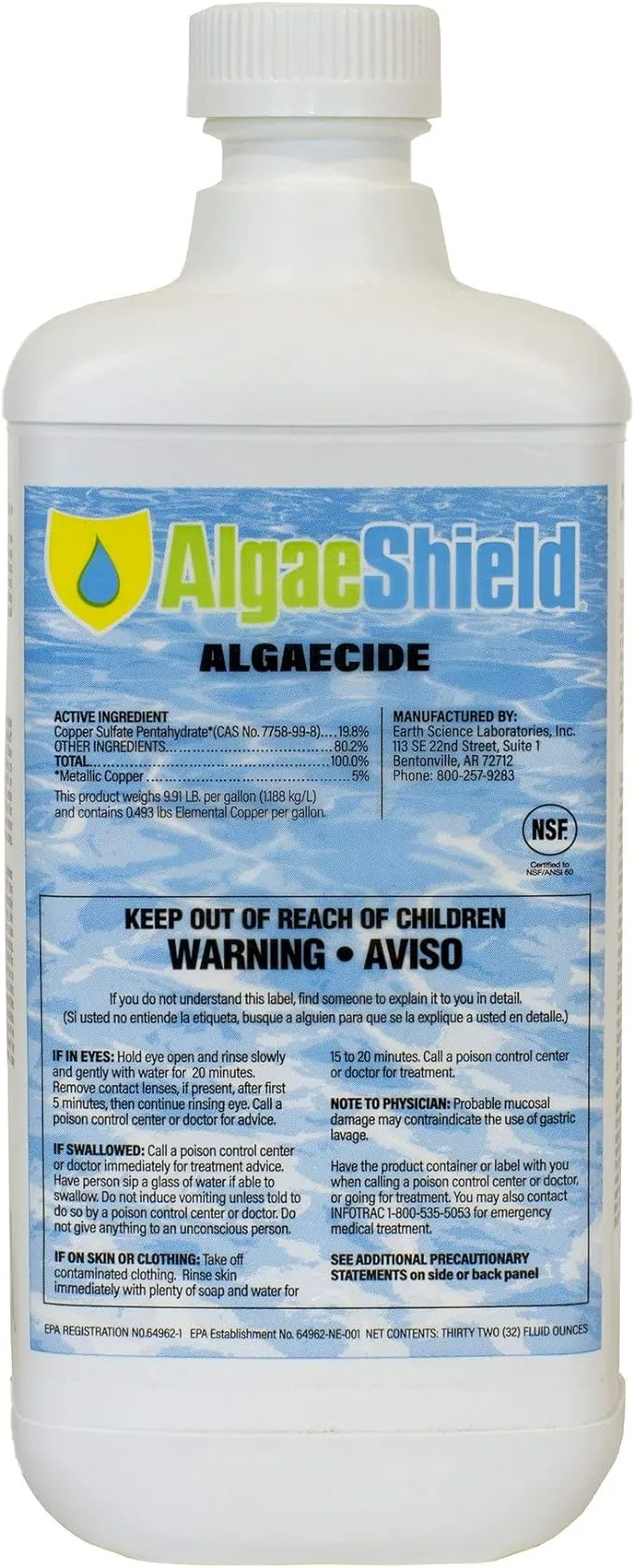 Pristine Blue ASQTC AlgaeShield (1 qt)