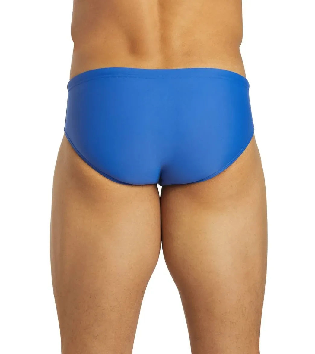 Sporti Solid Swim Brief Swimsuit (40, Royal), Blue