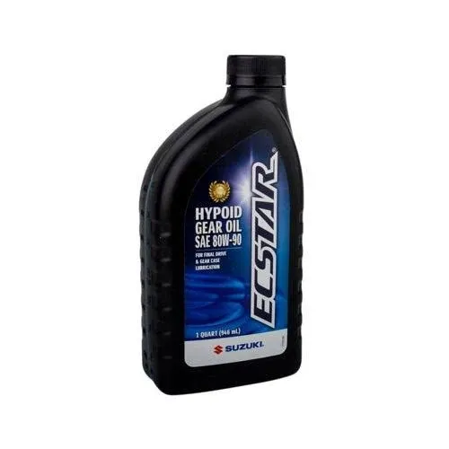 SUZUKI OUTBOARD ECSTAR MARINE HYPOID LOWER UNIT GEAR OIL SAE 80W-90 QUART