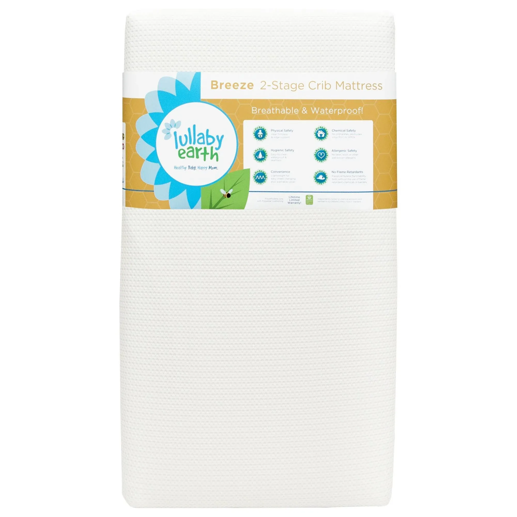 Lullaby Earth Breeze Air Mini Crib Mattress