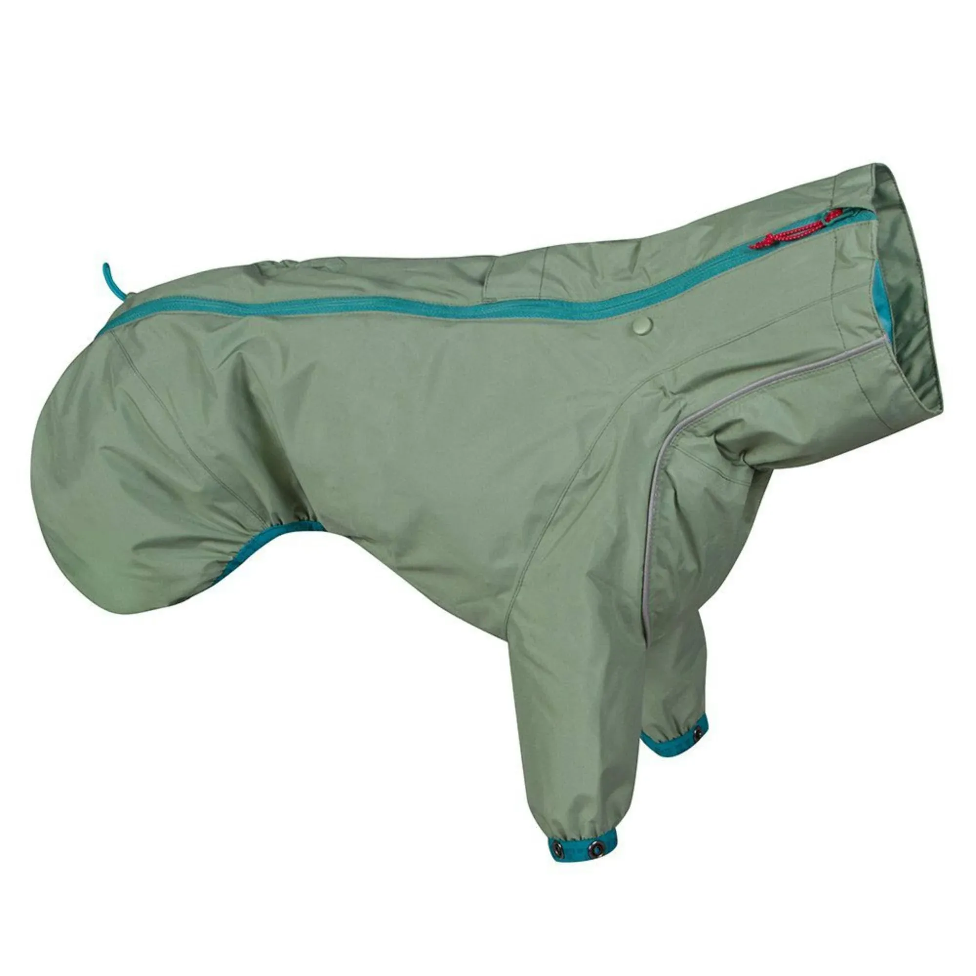 Hurtta Rain Blocker ECO, Dog Raincoat, Hedge, 22 in