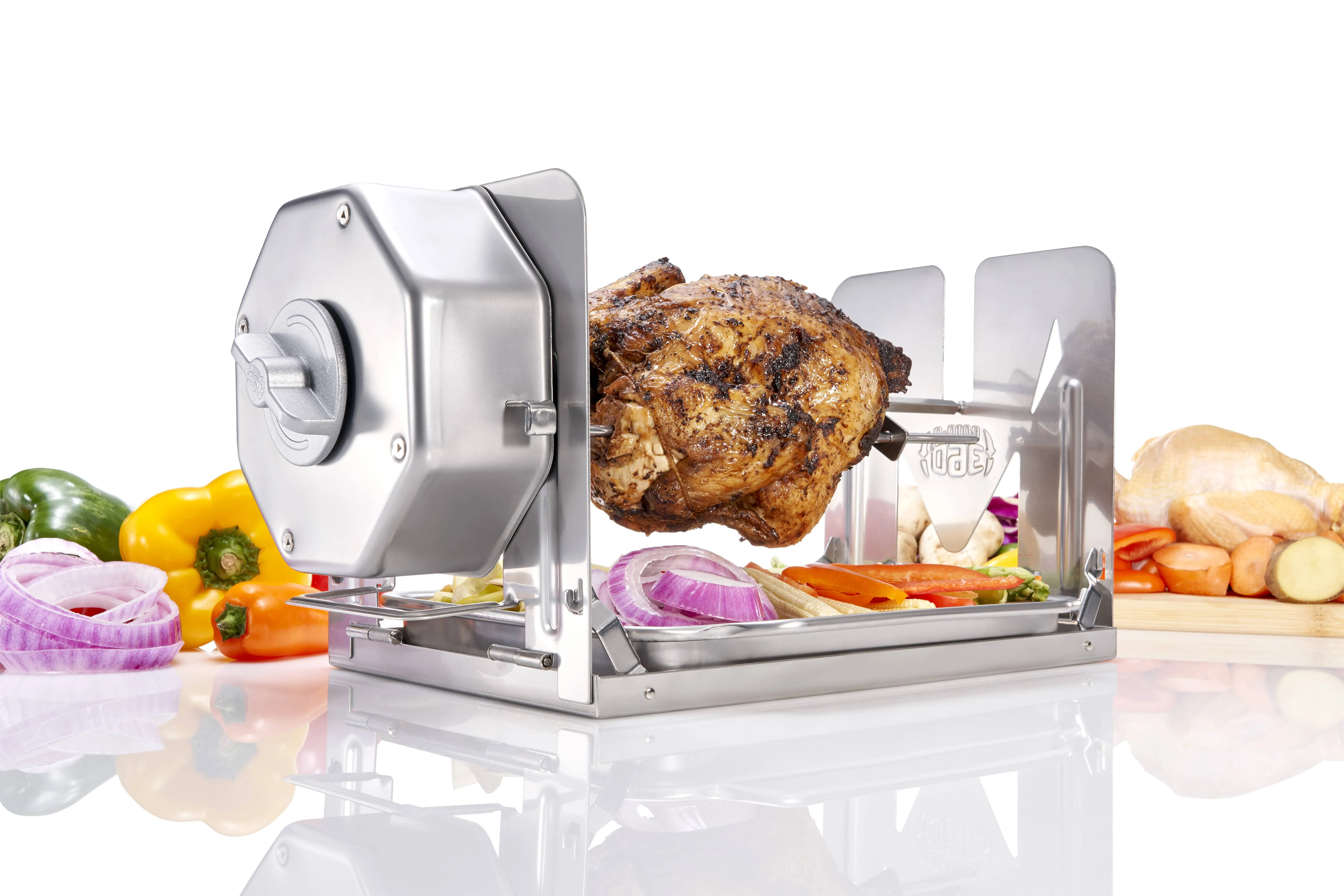 ROTO-Q 360 Cordless Universal Rotisserie Kit