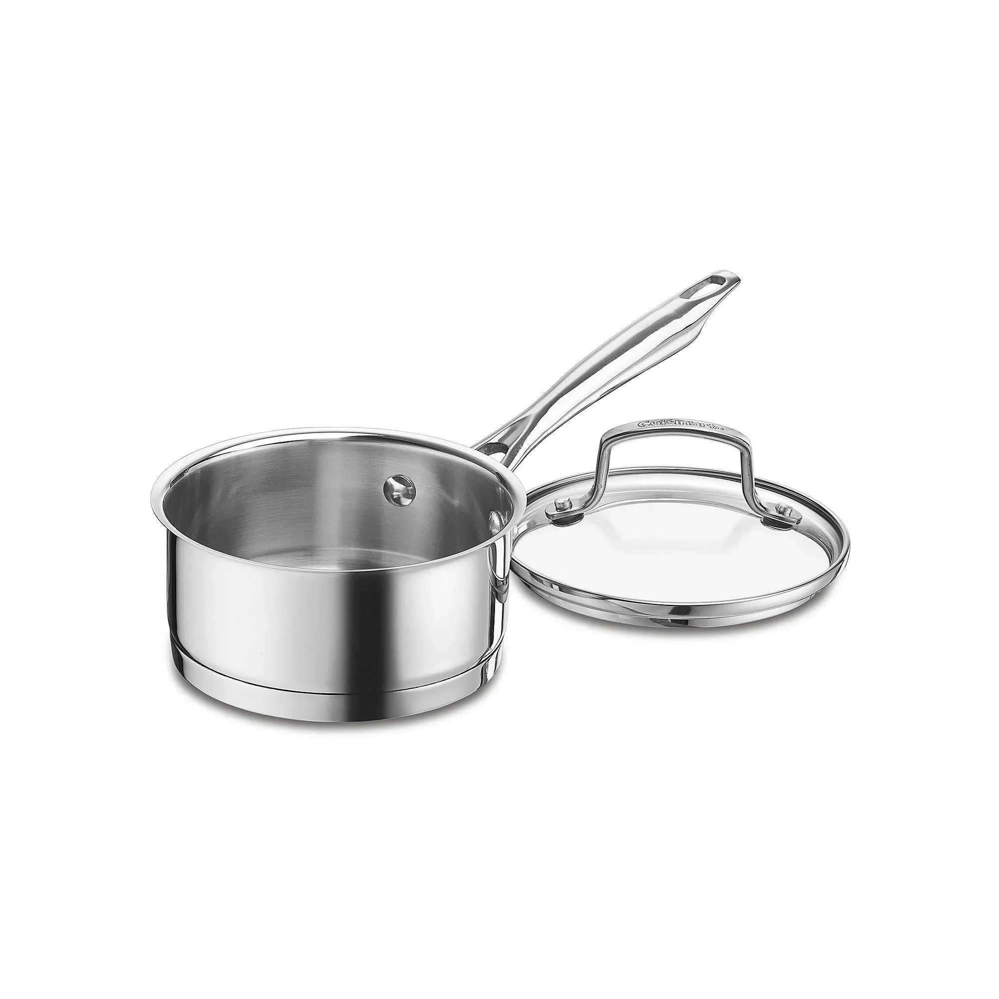 Cuisinart Professional Stainless Saucepan with Cover, 3-Quart, Stainless Steel