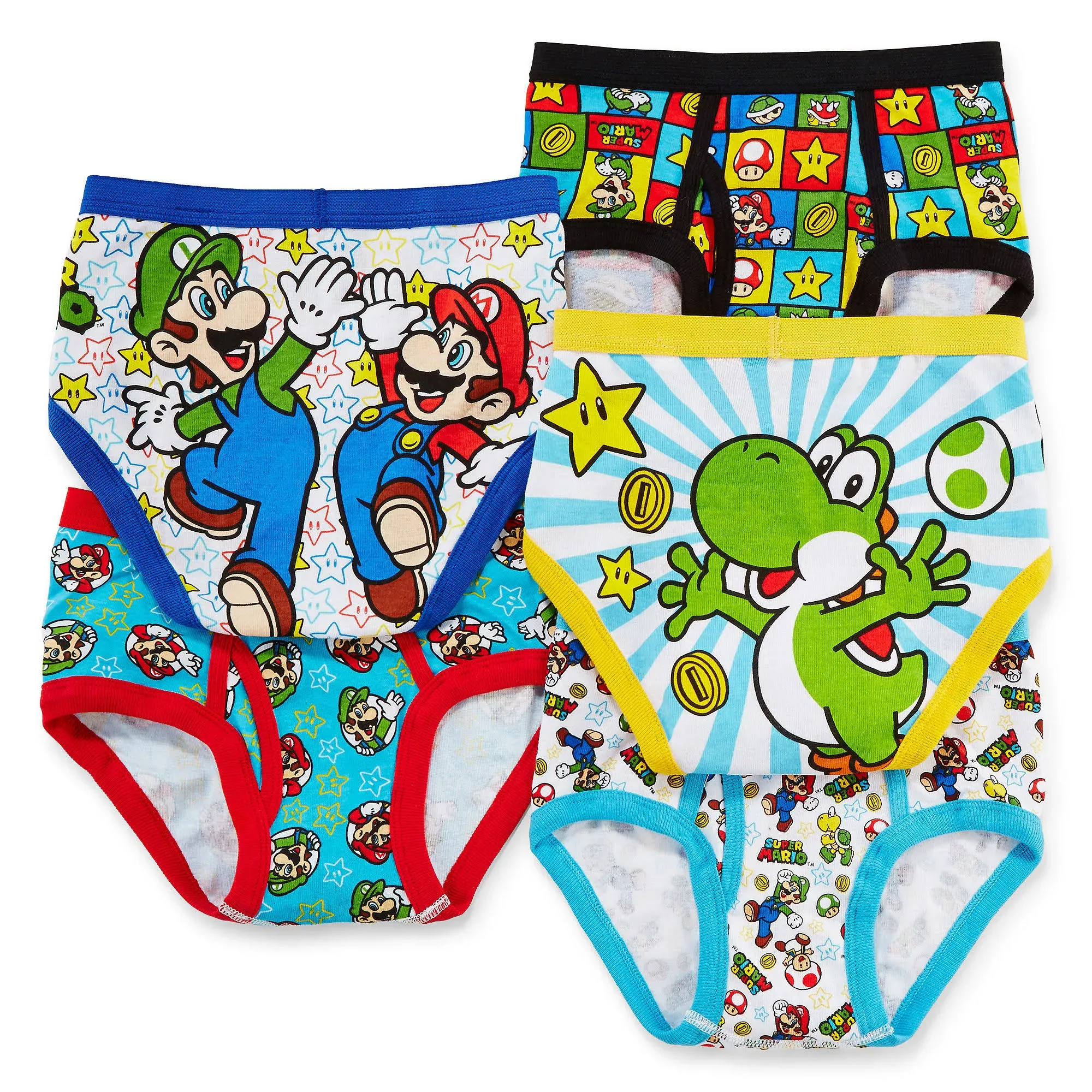 New Super Mario boy&#x27;s brief underwear