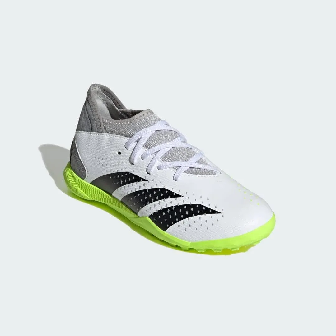 Adidas Predator Accuracy.3 TF Junior Turf Shoes White/Black / 13.5K