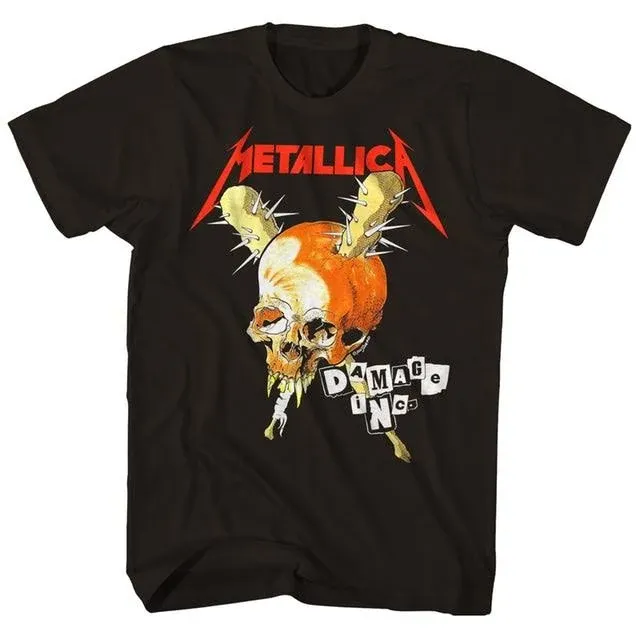 Metallica Mens  T-Shirt - Metallica Album Mens Tees Lightweight - Brand New