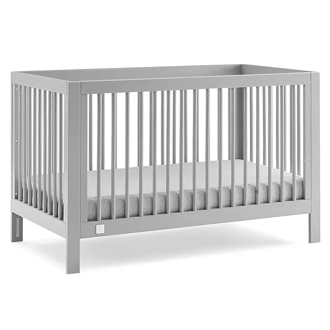 GAP babyGap Charlie 6-in-1 Convertible Crib - Greenguard Gold Certified, Blush Pink