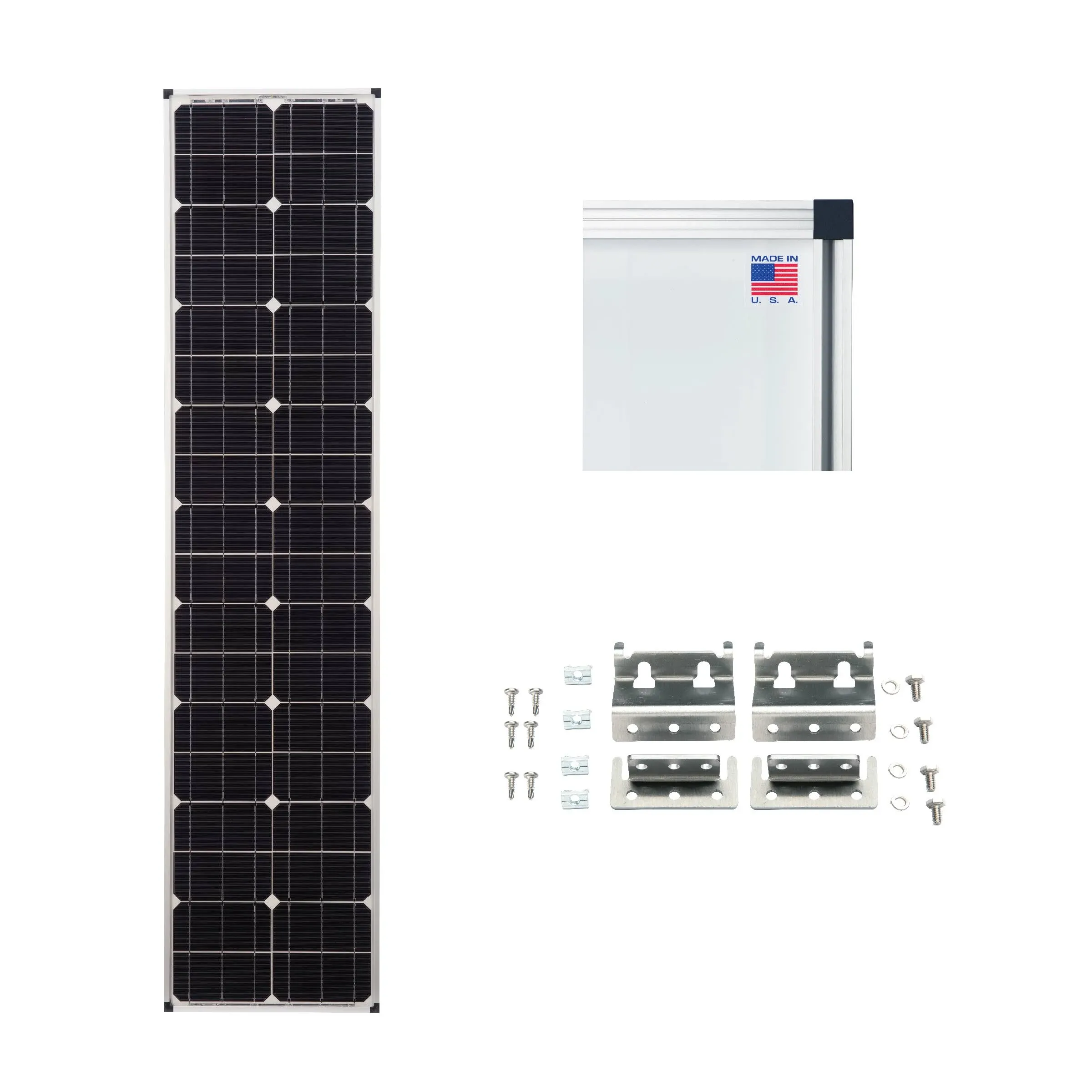 ZAMP SOLAR OBSIDIAN Series 100 Watt Expansion Kit