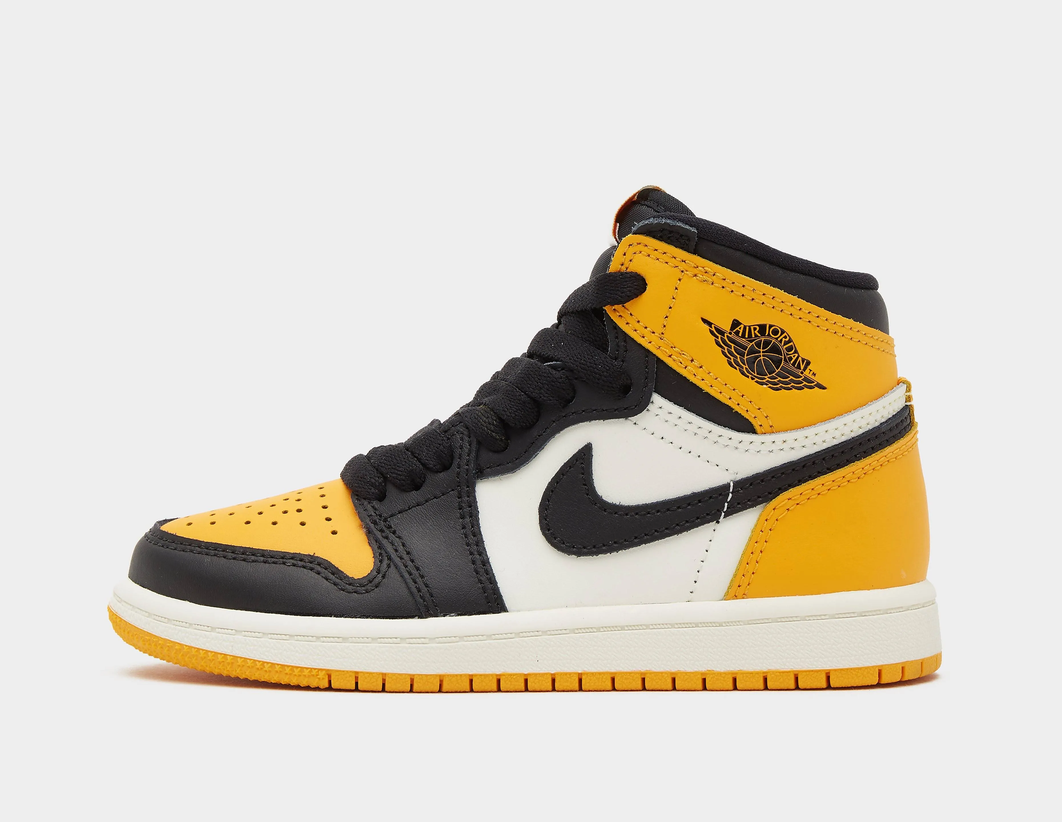 Nike Air Jordan 1 Retro High OG (PS) Yellow Toe AQ2664-711 TD Size 12C