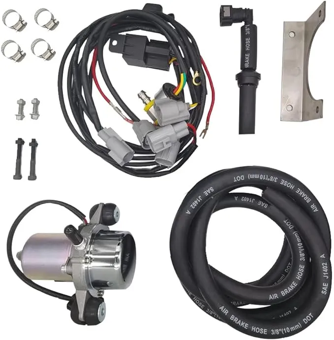 Tmaster 12V Brake Booster Vacuum Pump Kit