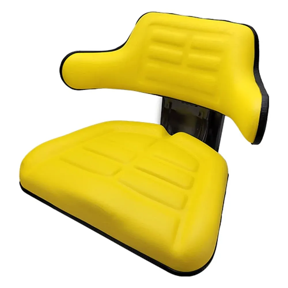 Yellow Tractor Suspension Seat Fits John Deere 1020, 1530, 2020, 2030, 2040 2240Q