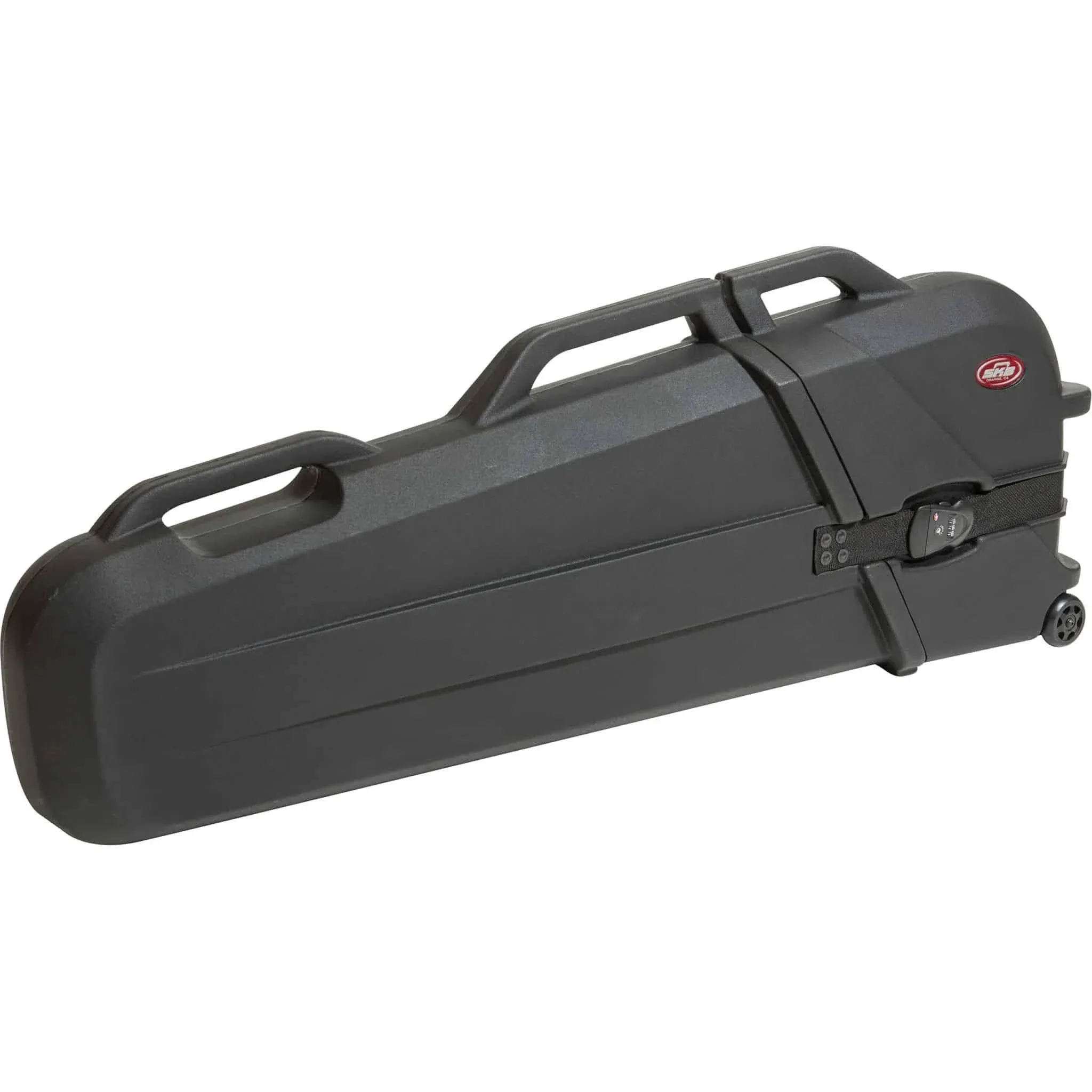 SKB Cases 1SKB-44RW Roto-molded Electric Bass Safe w/wheels (Hard inClamshell in design for use w/gigbag)