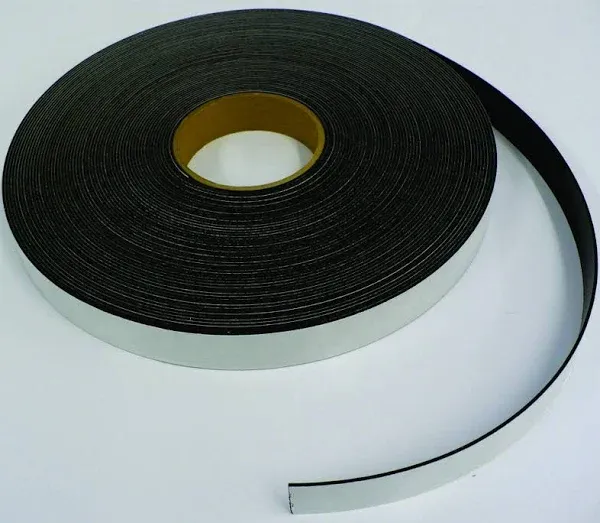 1&#034; X 50&#039; Roll Adhesive Magnetic Tape - 30 mil - Magnum Magnetics