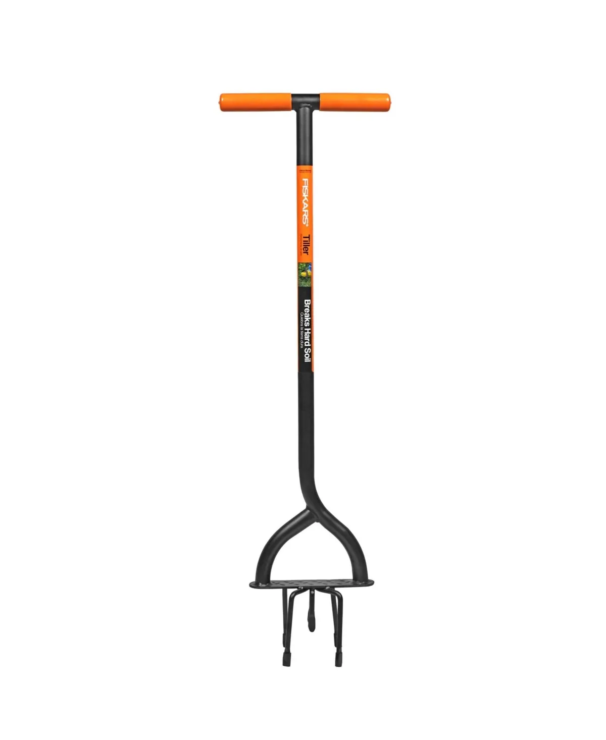 Fiskars Long Handle Steel Tiller, 39" - Multi