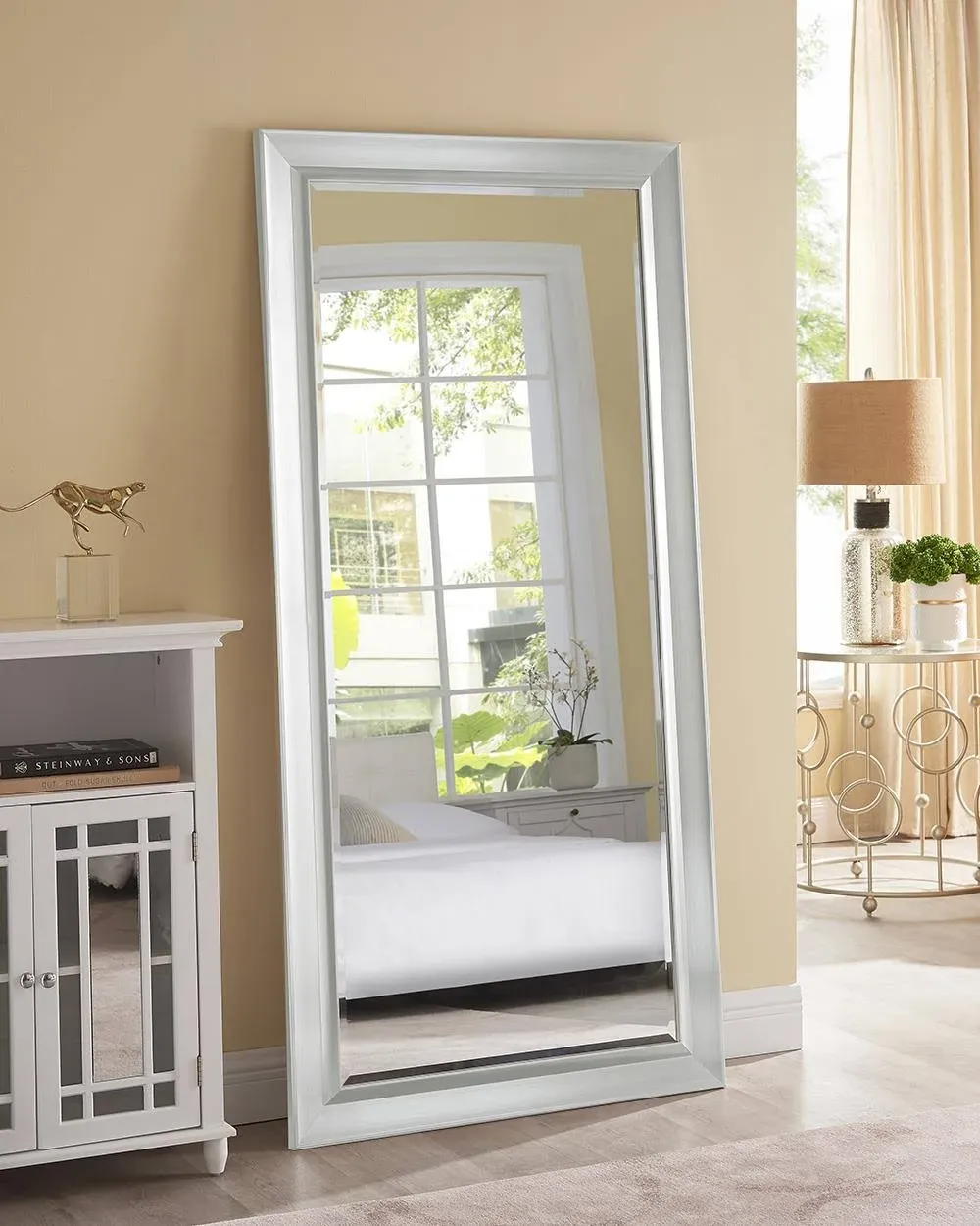 Naomi Home Framed Bevel Leaner Mirror