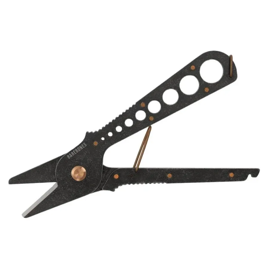 Barebones Herb Harvest Strip Tool | Tumbled Black