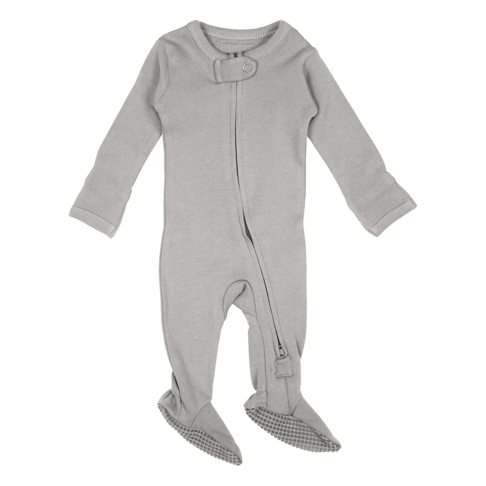 L'ovedbaby Organic Zipper Baby Footie