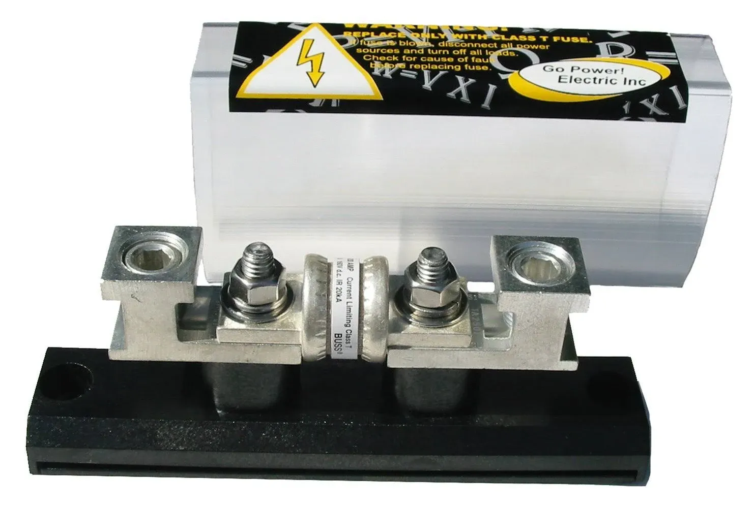 Class T Fuse Block, Fuse Holder with 400 Amp Fuse, Heavy Duty Slow Blow for Inve