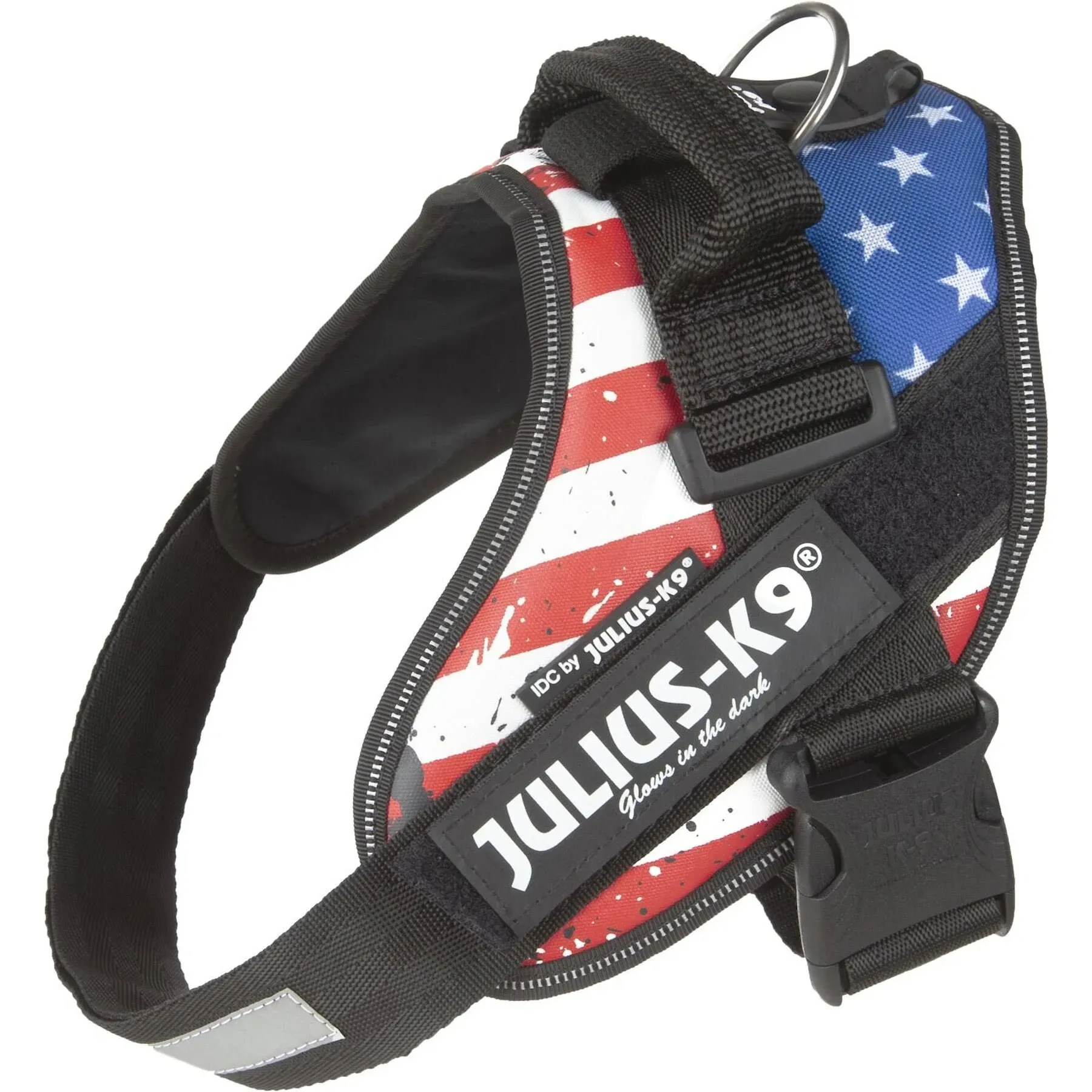 Julius-K9 IDC Powerharness Dog Harness, USA Flag, Size 0