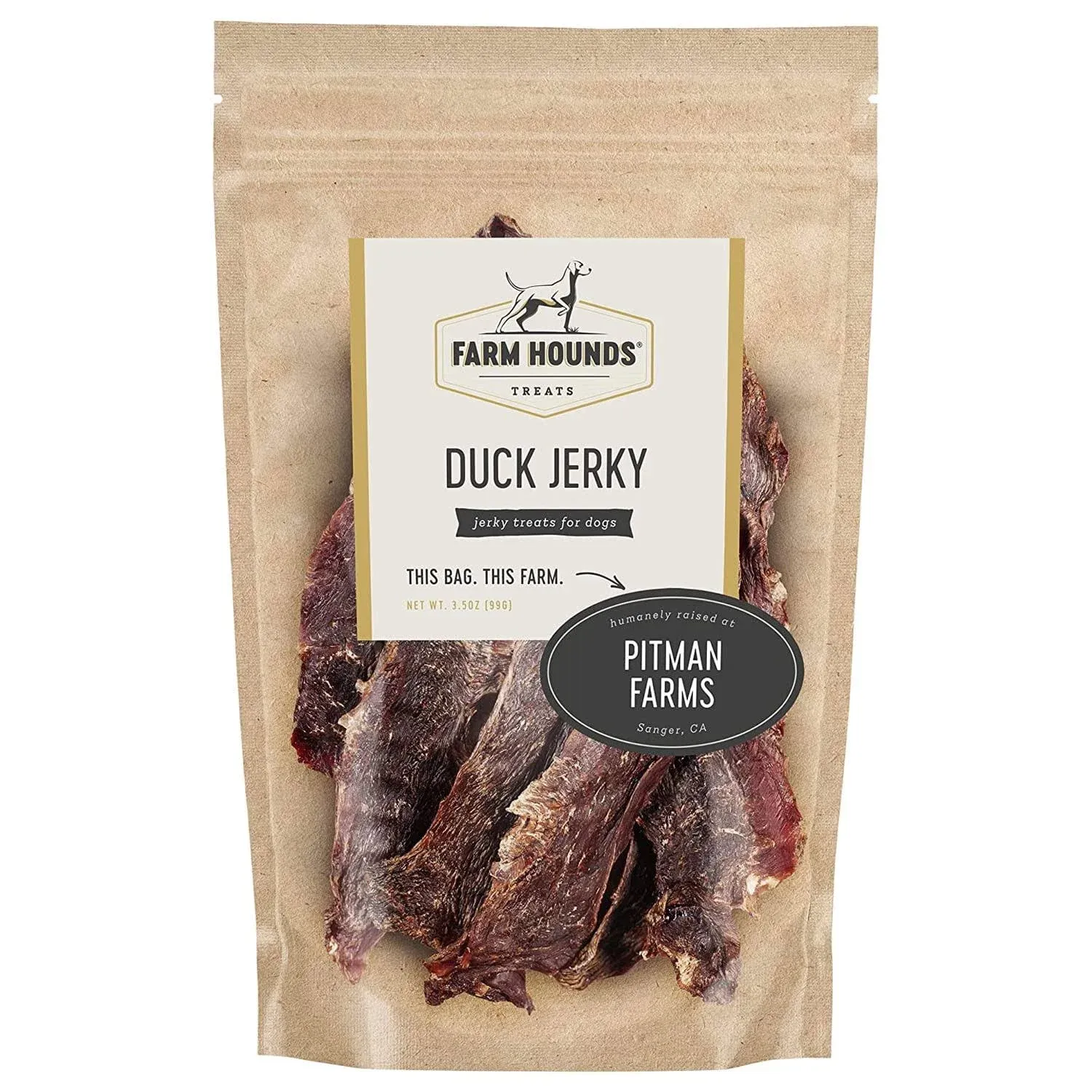 Farm Hounds Duck Jerky 3.5oz