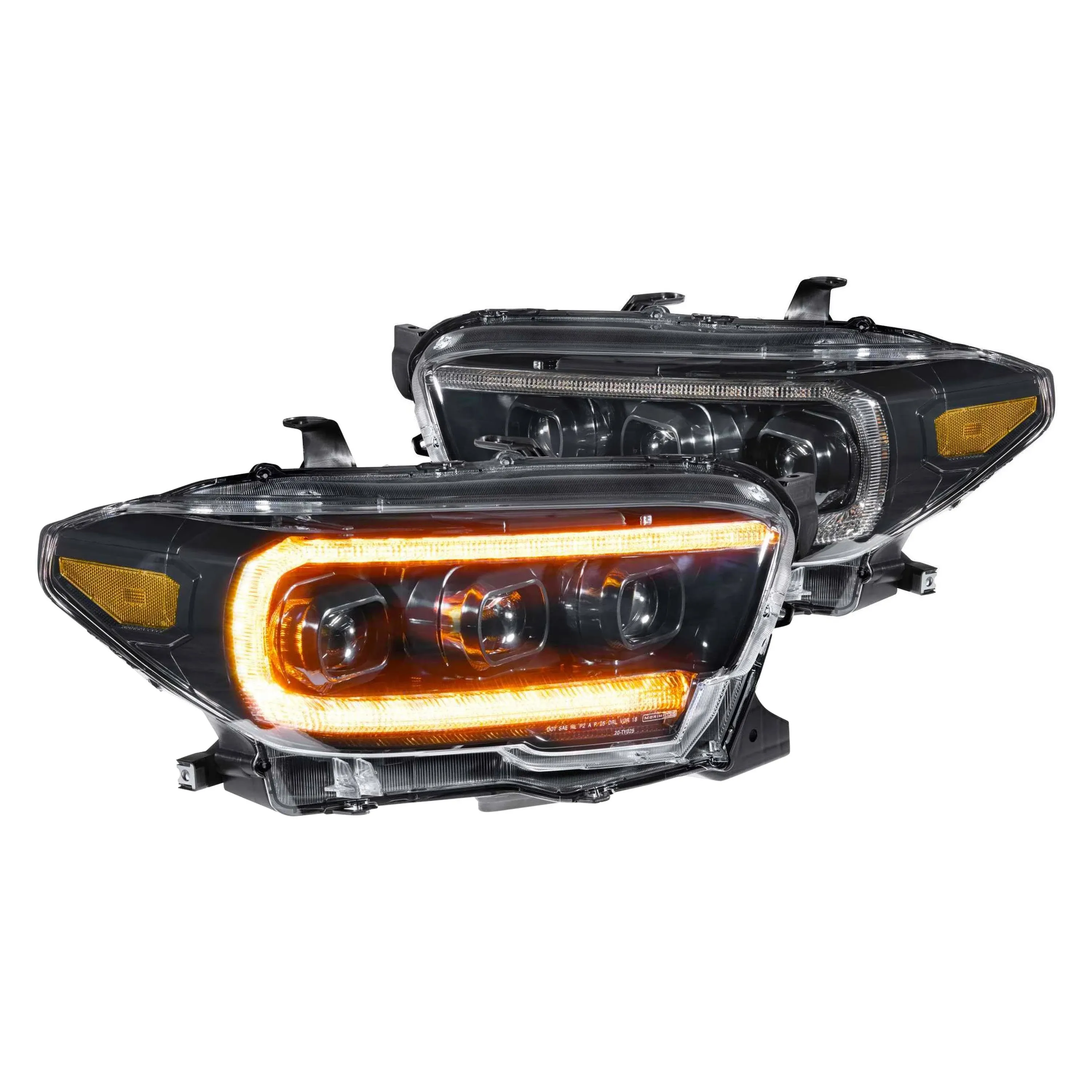 Morimoto XB Led Headlights For 2016-2020 Toyota Tacoma Pair Black