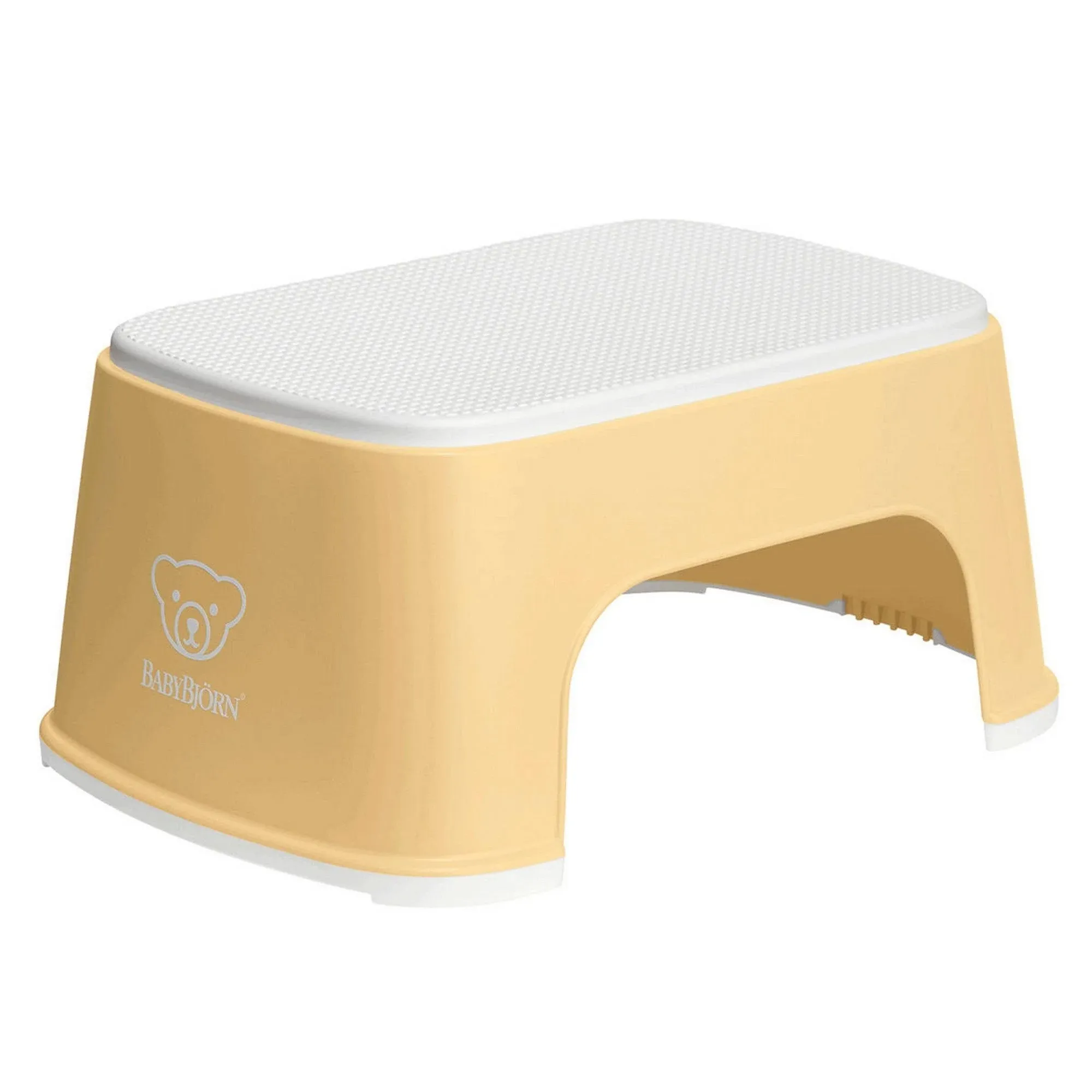 BabyBjorn Step Stool - Powder Yellow/White