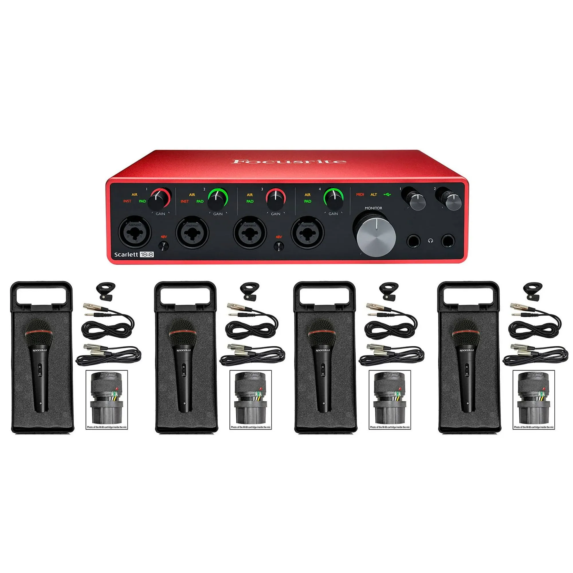 Focusrite Scarlett 18i8 3rd Gen USB Audio Interface