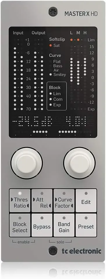 TC Electronic MASTER X HD Dynamics Processor Plug-In and Controller | Gear4music