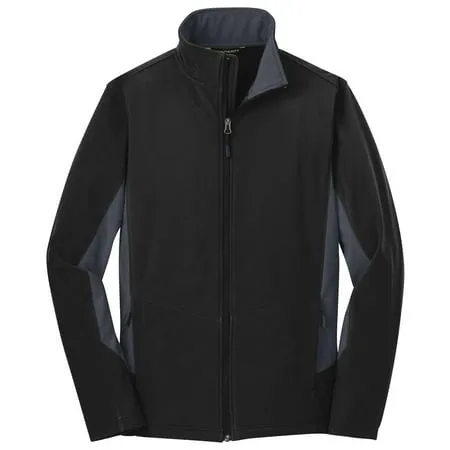 Port Authority Mens Warmth Colorblock Soft Shell Jacket