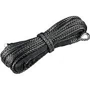 Wrough Synthetic Winch Rope 1/4 x 50 Winch Line Cable Rope Breaking Strength for ...