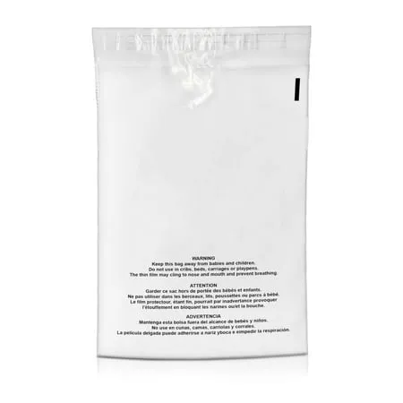 Shop4Mailers 14.5 x 19 Clear Suffocation Warning Permanent Self Seal Poly Bags 1.5 Mil (200 Pack)