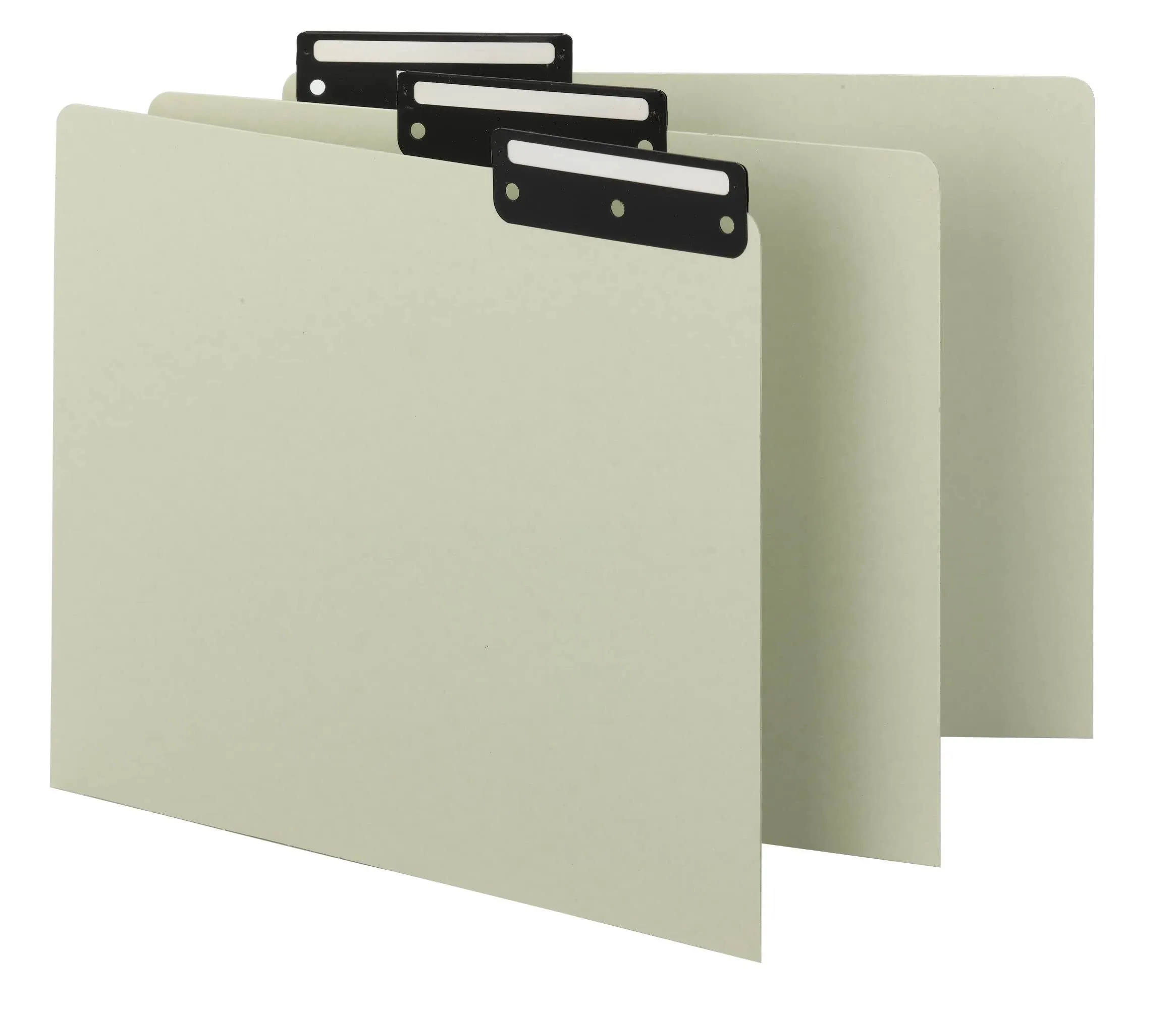 Smead Recycled Blank Top Tab File Guides, 1/3-Cut Top Tab, Blank, 8.5 x 11, Green ...