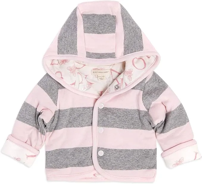 Burt's Bees Baby - A-Bee-C Organic Cotton Reversible Jacket Size 24 Months