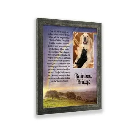 Rainbow Bridge Pet Memorial Gifts - Dog Memorial Gifts, Loss of Dog Gifts, Cat ...