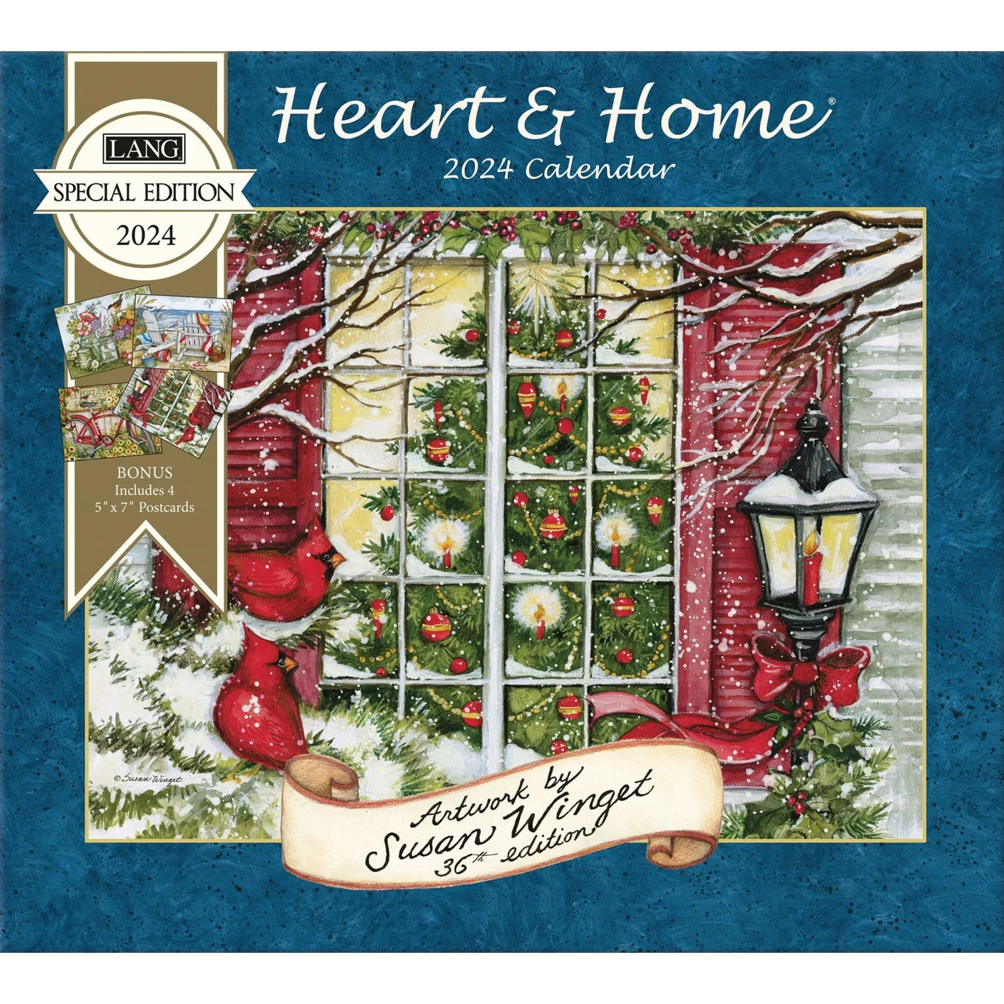 Lang Companies,  Heart And Home Special Edition 2024 Wall Calendar