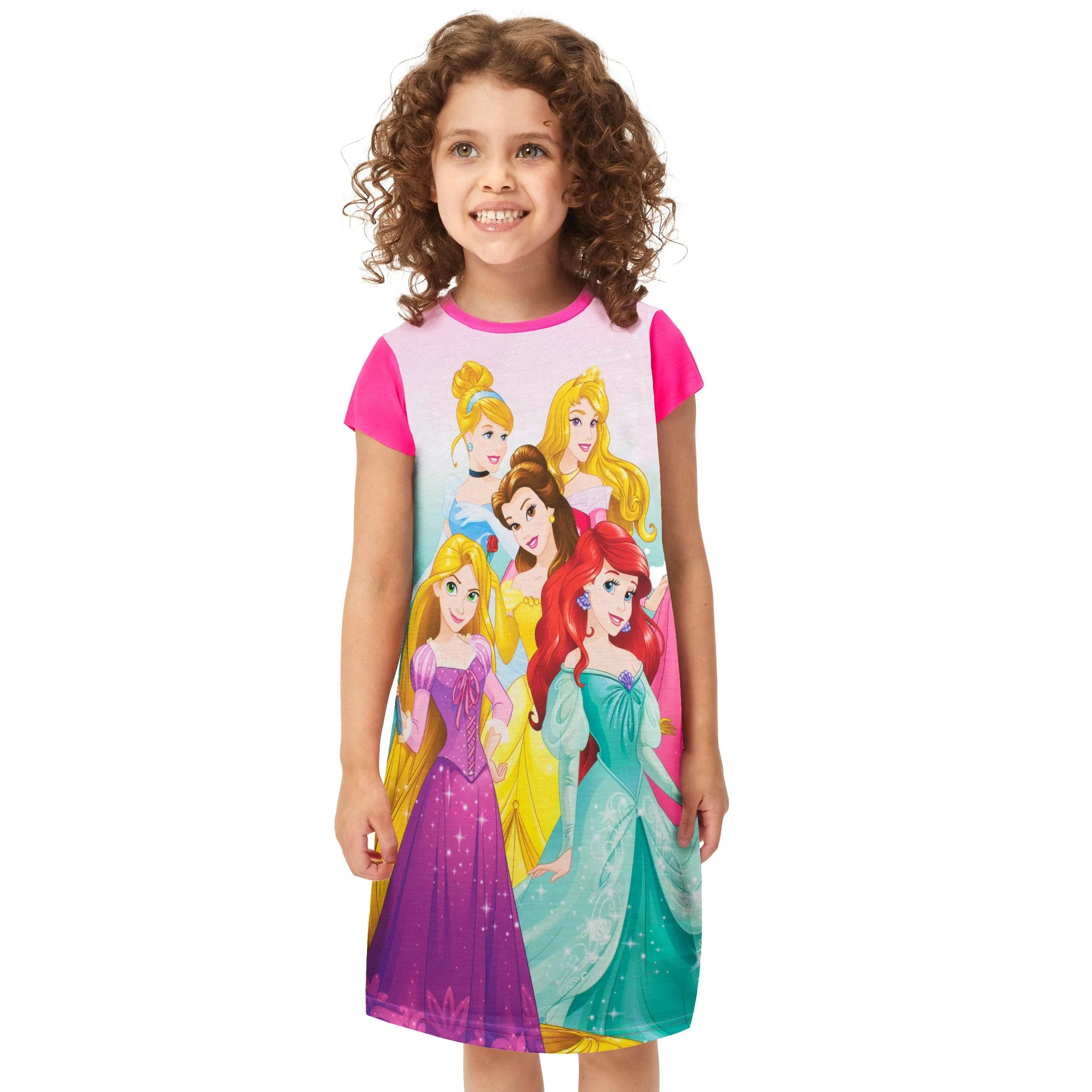 Disney Princess Nightgown | Princess Nightgowns for Girls | Rapunzel Cinderella ...