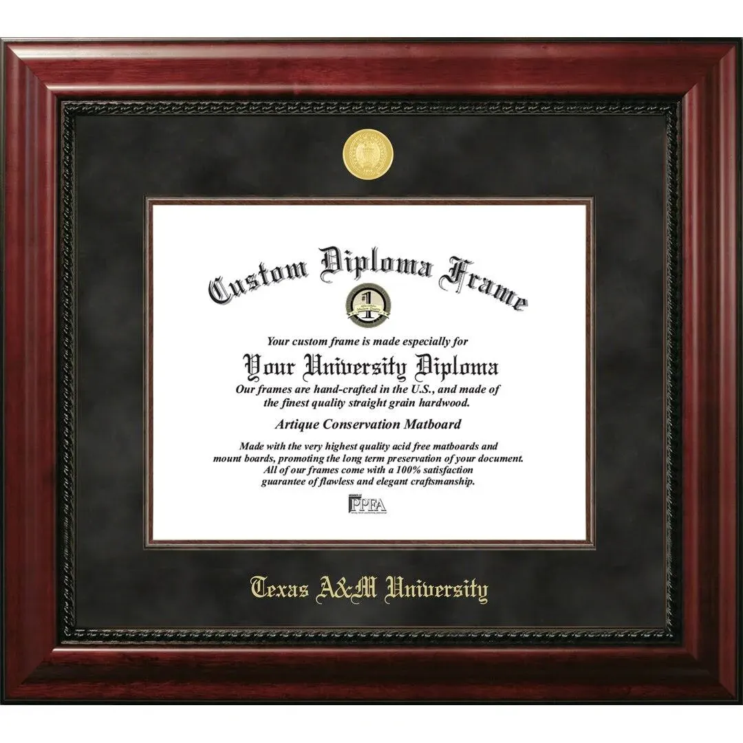 Texas A&M Aggies Executive Diploma Frame