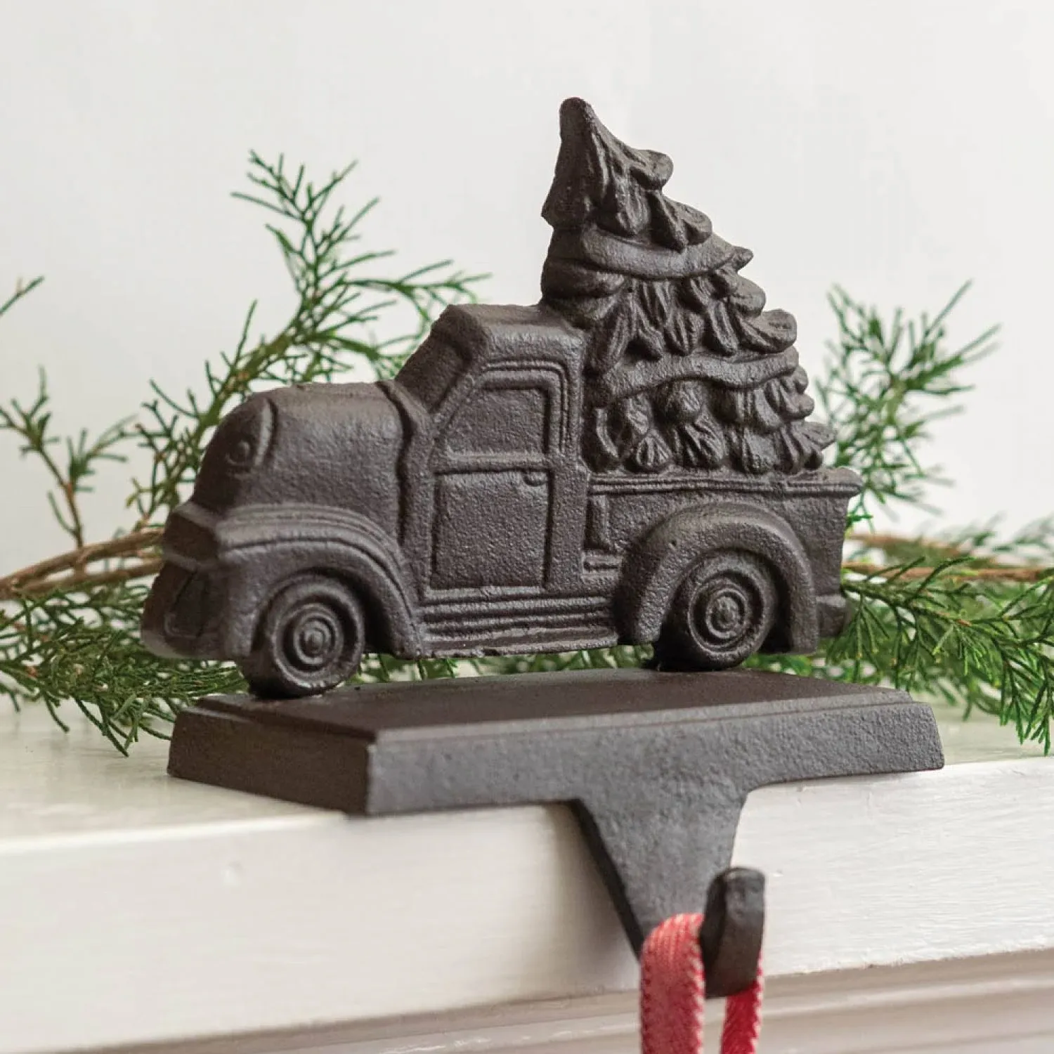 Truck and Tree Stocking Holder