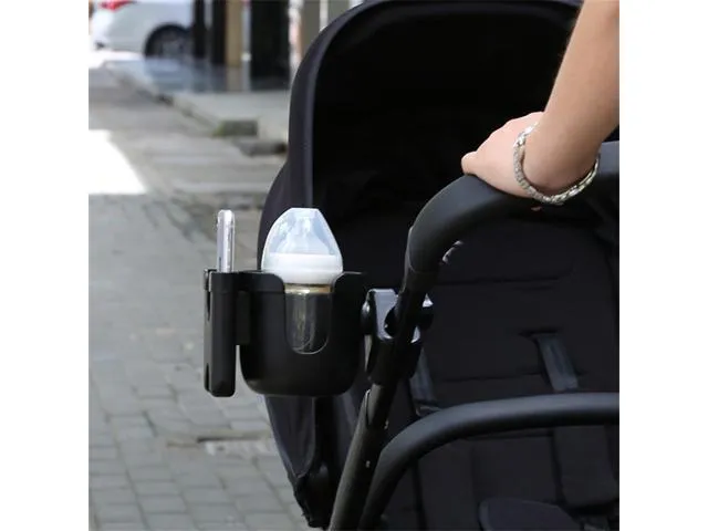 Universal 2-In-1 Cup Phone Holder Baby Stroller Multi-Functional Cup Holder for wheelchairs bicycles electric scooters