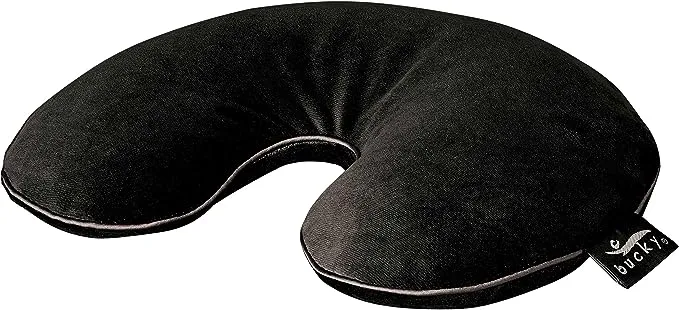 Bucky Utopia U-Shaped Neck Pillow, Black, One Size