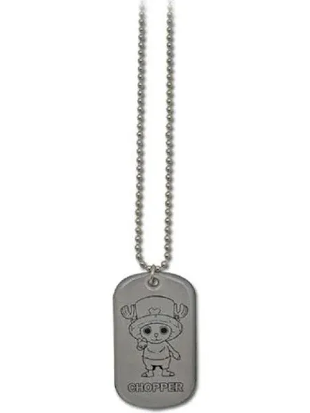 One Piece Necklace - Chopper Dog Tag