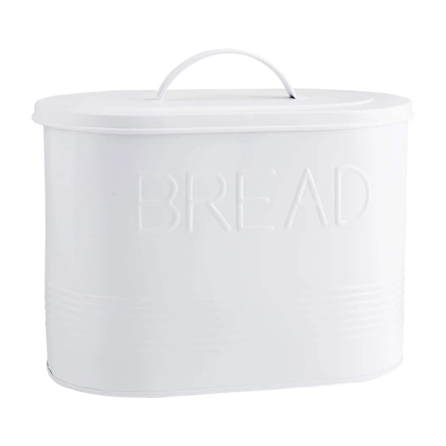 Embossed Tin Bread Box