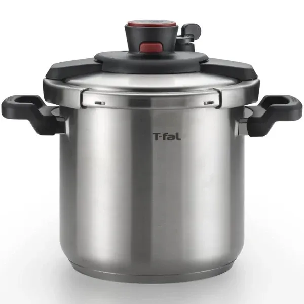 T-Fal 8-Quart Clipso Stainless Steel Pressure Cooker