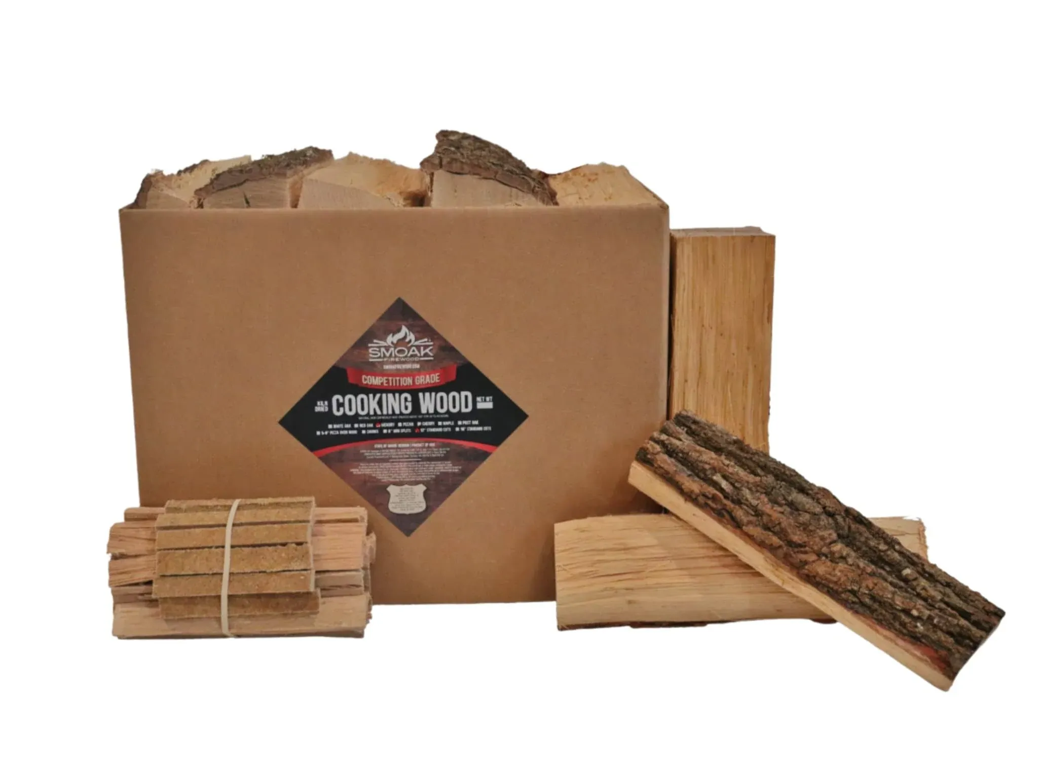 Smoak Firewood Pecan 12inch logs(45-50lb)