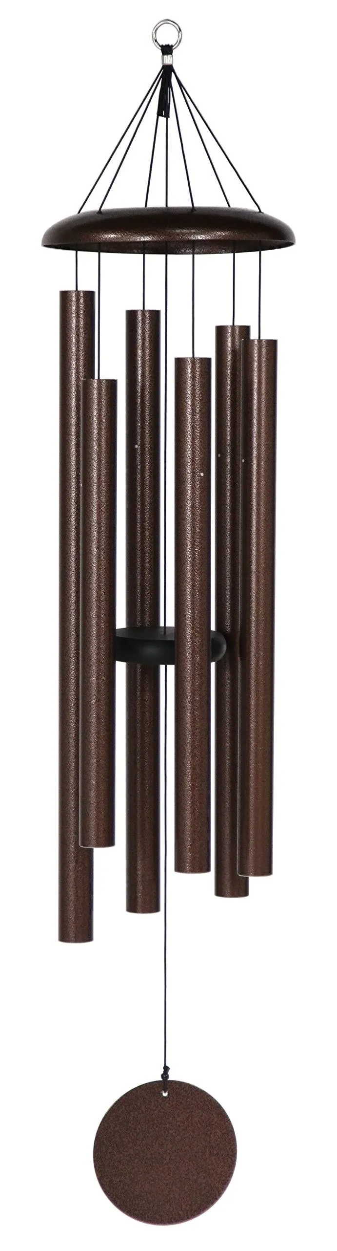 Corinthian Bells 50 Inch Wind Chime, Black, Scale of A