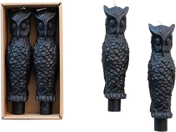 Owl sculpture candles,,Bird candles,  Sculpture candlesOwl sculpture candles,,Bird candles,  Sculpture candles