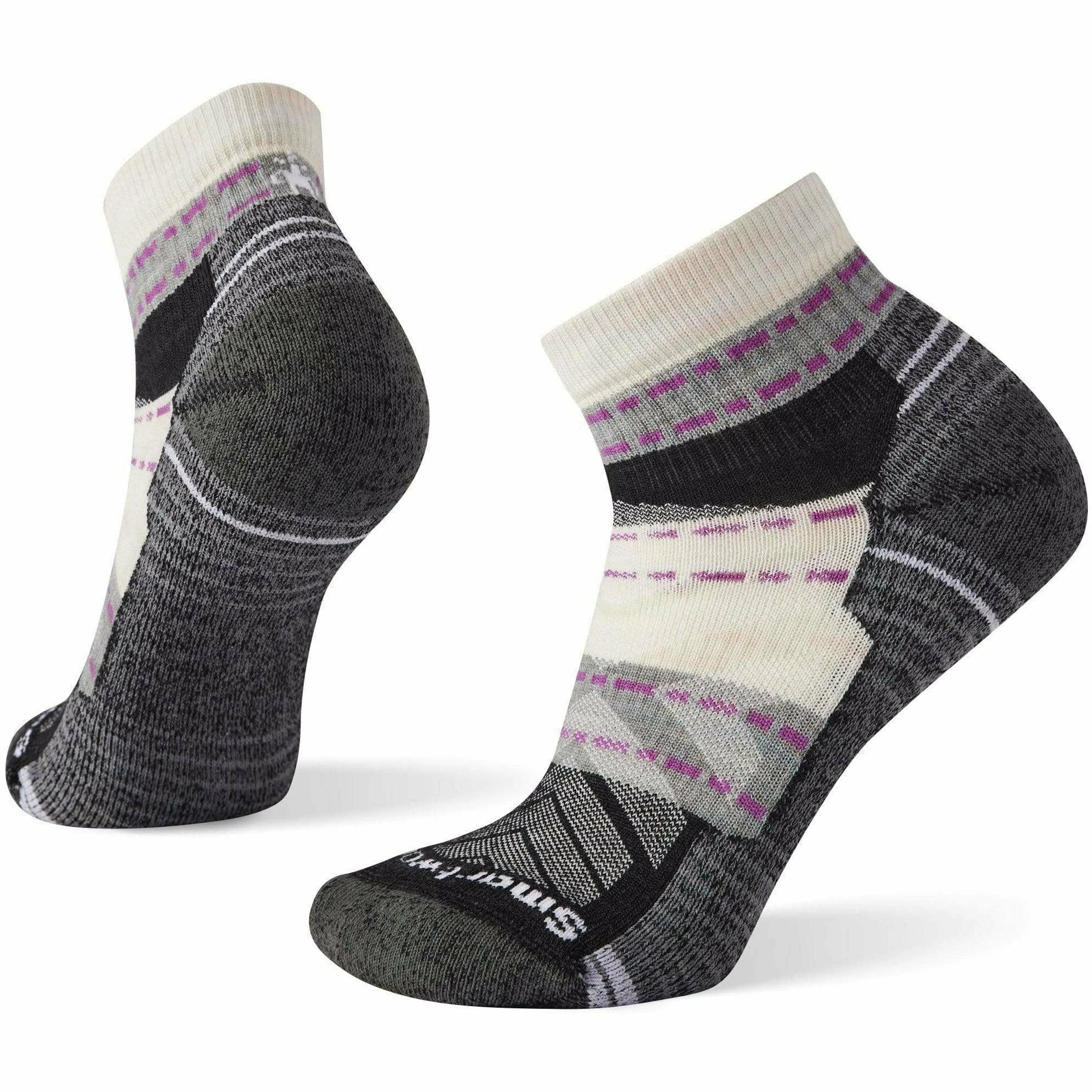 Smartwool Hike Light Cushion Margarita Ankle Socks Women's (Moonbeam)